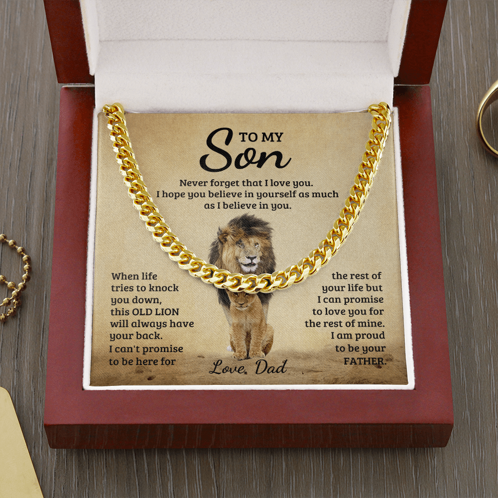 Son - Promise - Cuban Link Chain
