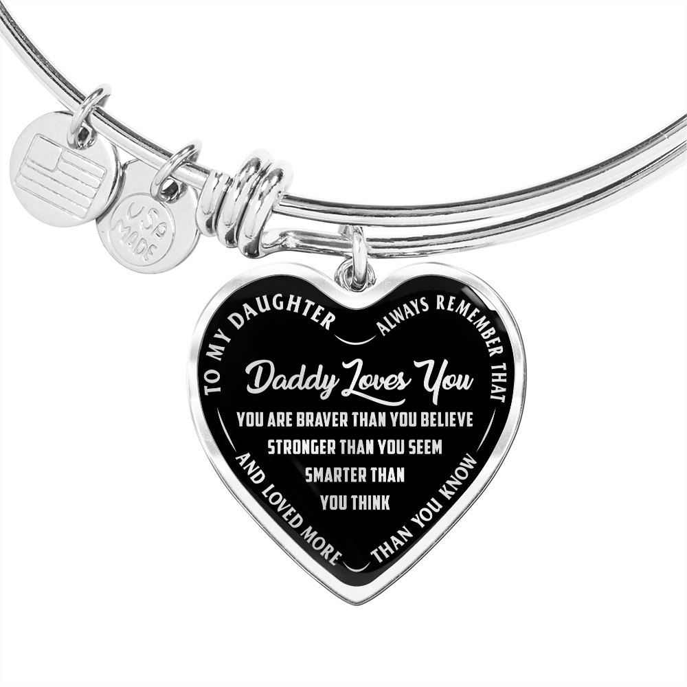 TO MY DAUGHTER BRACELET GIFT SET