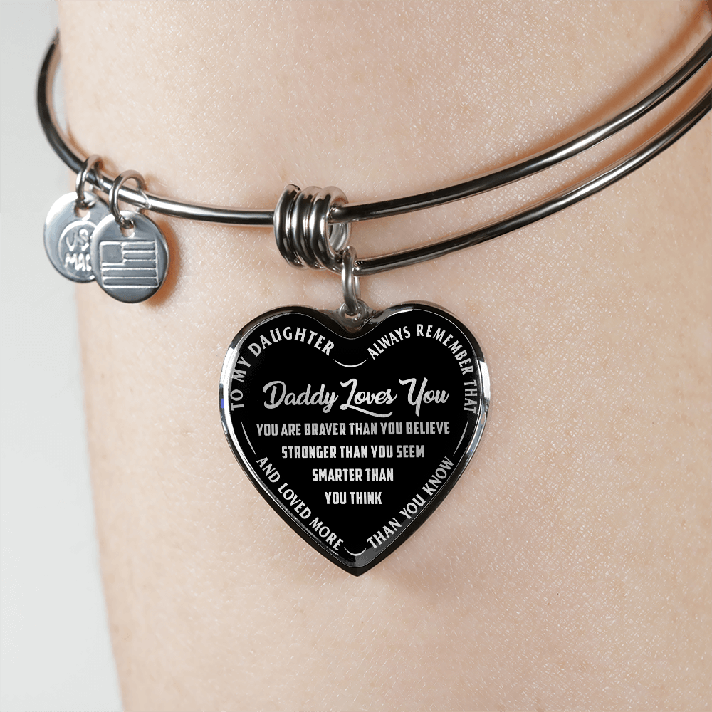 TO MY DAUGHTER BRACELET GIFT SET