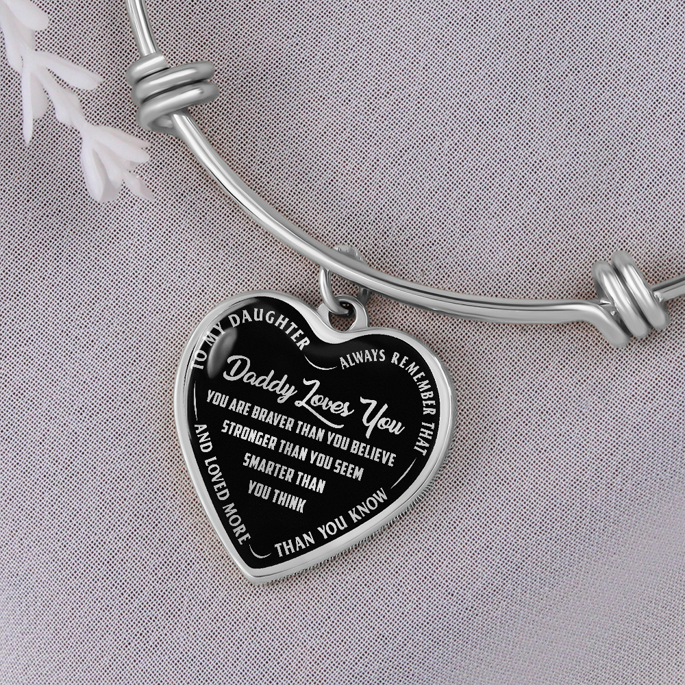TO MY DAUGHTER BRACELET GIFT SET