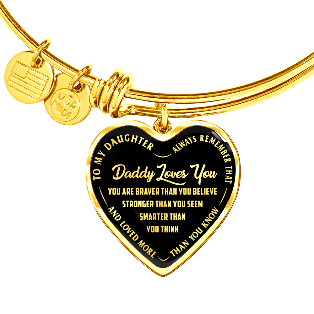 TO MY DAUGHTER BRACELET GIFT SET