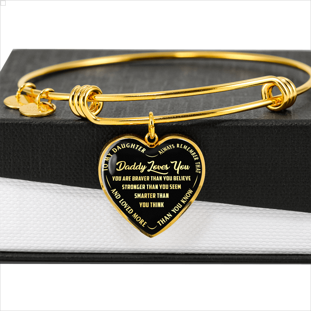 TO MY DAUGHTER BRACELET GIFT SET