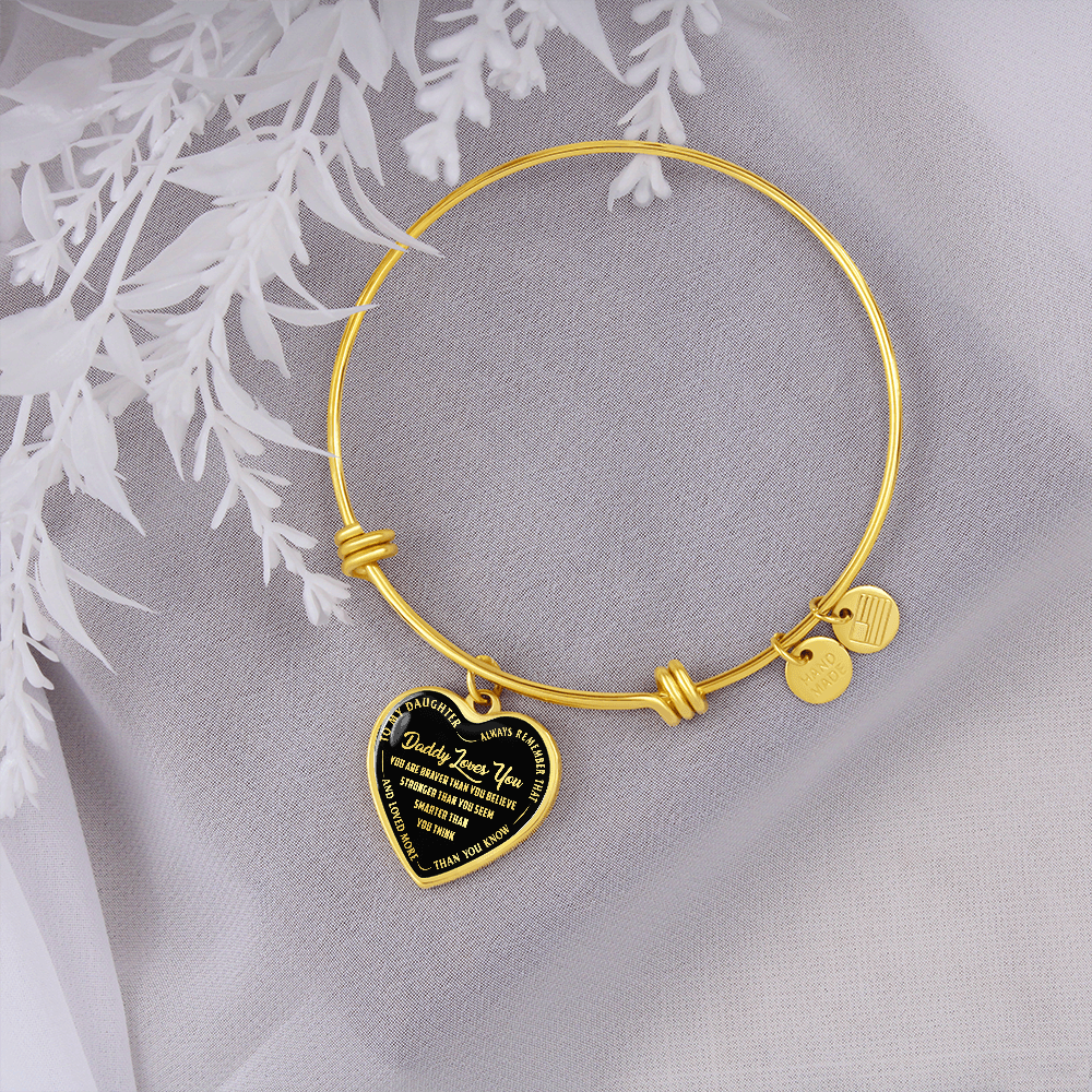 TO MY DAUGHTER BRACELET GIFT SET