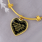 TO MY DAUGHTER BRACELET GIFT SET