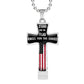 Stand For The Flag Kneel For The Cross, Necklace, Dark