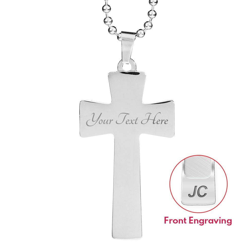 Stand For The Flag Kneel For The Cross, Necklace