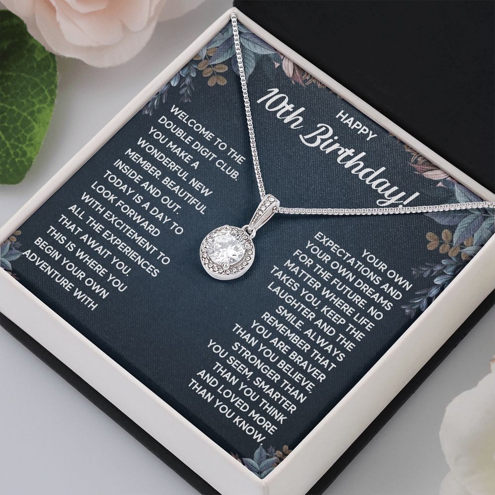 10 BIRTHDAY ETERNAL NECKLACE GIFT SET