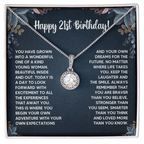 21ST BIRTHDAY DREAMS ETERNAL HOPE NECKLACE GIFT SET