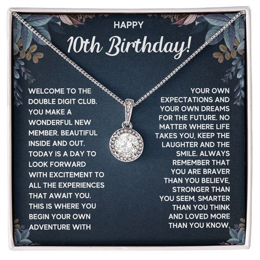 10 BIRTHDAY ETERNAL NECKLACE GIFT SET