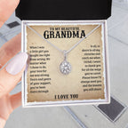 TO MY GRANDMA LESSONS ETERNAL HOPE NECKLACE GIFT SET
