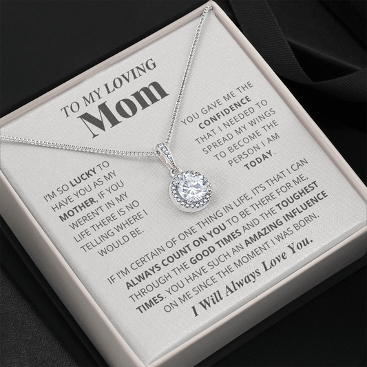 (Almost Gone) Loving Mom - Eternal Lucky Necklace