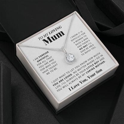 [Bestseller] Loving Mum - Eternal Grateful Necklace