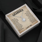 TO MY GRANDMA LESSONS ETERNAL HOPE NECKLACE GIFT SET