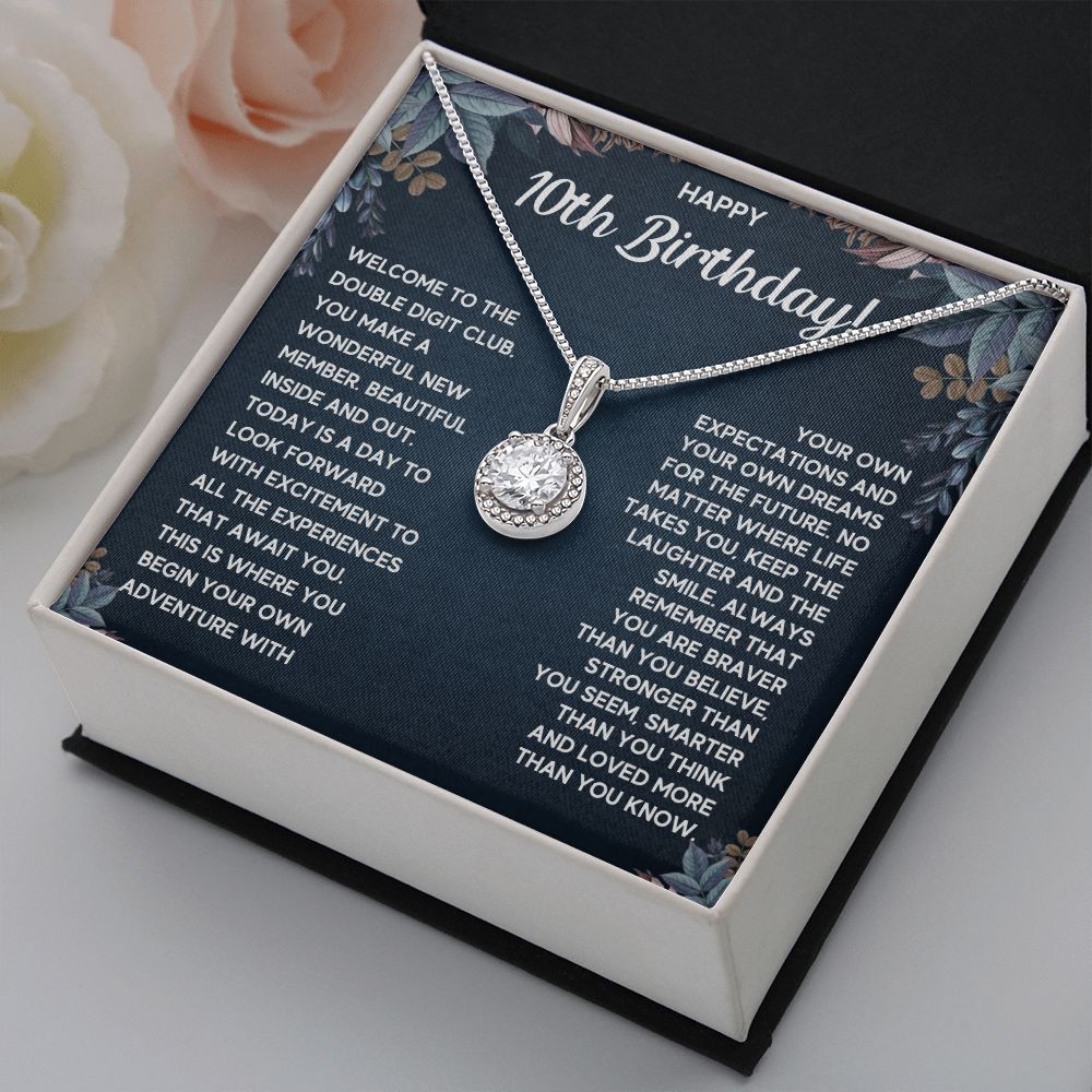 10 BIRTHDAY ETERNAL NECKLACE GIFT SET