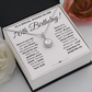70TH BIRTHDAY WISDOM ETERNAL HOPE NECKLACE GIFT SET