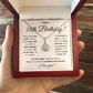 18TH BIRTHDAY STORM ETERNAL NECKLACE GIFT SET
