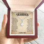 TO MY GRANDMA LESSONS ETERNAL HOPE NECKLACE GIFT SET