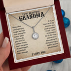 TO MY GRANDMA LESSONS ETERNAL HOPE NECKLACE GIFT SET