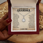 TO MY GRANDMA LESSONS ETERNAL HOPE NECKLACE GIFT SET