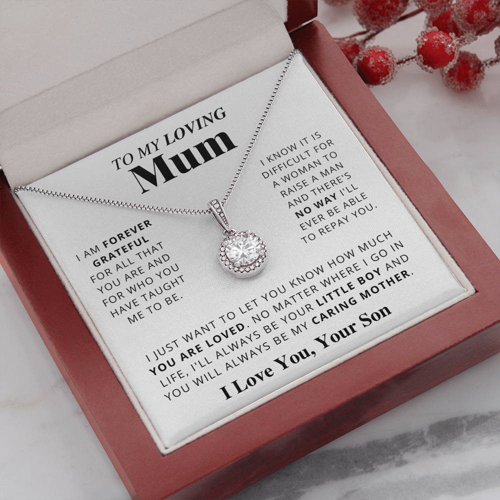 [Bestseller] Loving Mum - Eternal Grateful Necklace