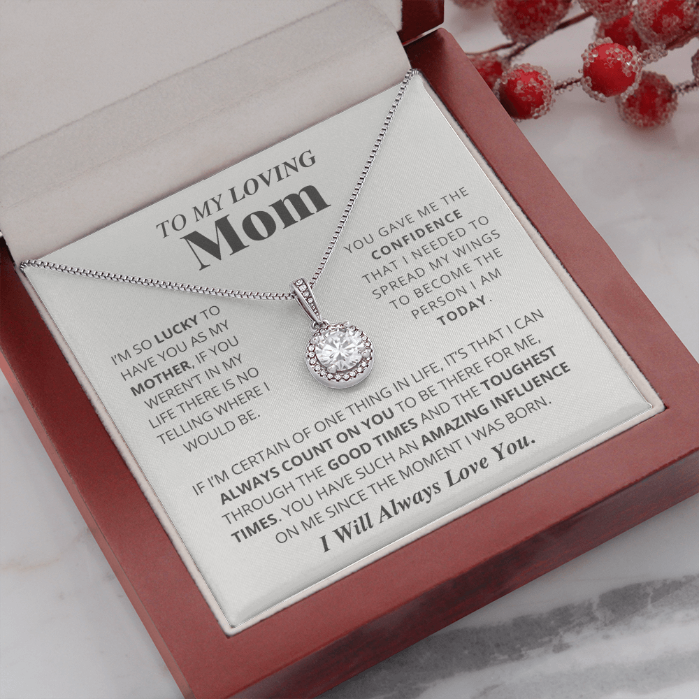 (Almost Gone) Loving Mom - Eternal Lucky Necklace