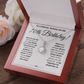 70TH BIRTHDAY WISDOM ETERNAL HOPE NECKLACE GIFT SET
