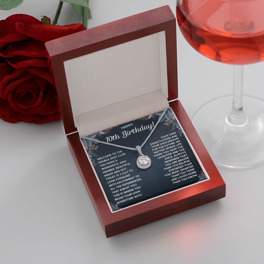 10 BIRTHDAY ETERNAL NECKLACE GIFT SET