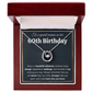 60TH BIRTHDAY MILESTONE LUCKY IN LOVE NECKLACE GIFT SET