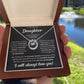 TO MY DAUGHTER REASONS LUCKY IN LOVE NECKLACE GIFT SET
