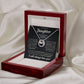TO MY DAUGHTER REASONS LUCKY IN LOVE NECKLACE GIFT SET