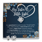 TO MY SISTER BOND LOVE KNOT NECKLACE AND EARRINGS SET