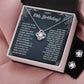 10 BIRTHDAY DREAMS LOVE KNOT NECKLACE AND EARRINGS SET