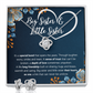 TO MY SISTER BOND LOVE KNOT NECKLACE AND EARRINGS SET