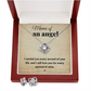 MAMA OF AN ANGEL LOVE KNOT NECKLACE AND EARRINGS