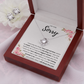 I'M SORRY MISTAKE  LOVE KNOT NECKLACE AND EARRINGS