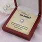MAMA OF AN ANGEL LOVE KNOT NECKLACE AND EARRINGS