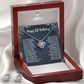 21ST BIRTHDAY DREAMS LOVE KNOT NECKLACE AND EARRINGS SET