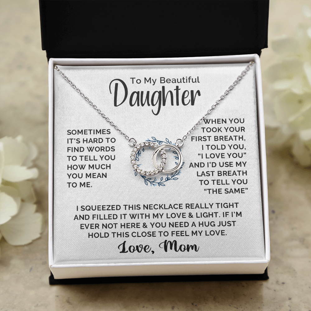 [ALMOST GONE] First Breath - Daughter Perfect Pair Necklace