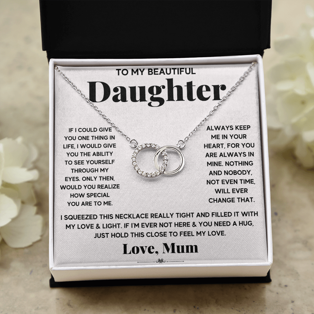 [ALMOST GONE] My Heart - Daughter Perfect Pair Necklace