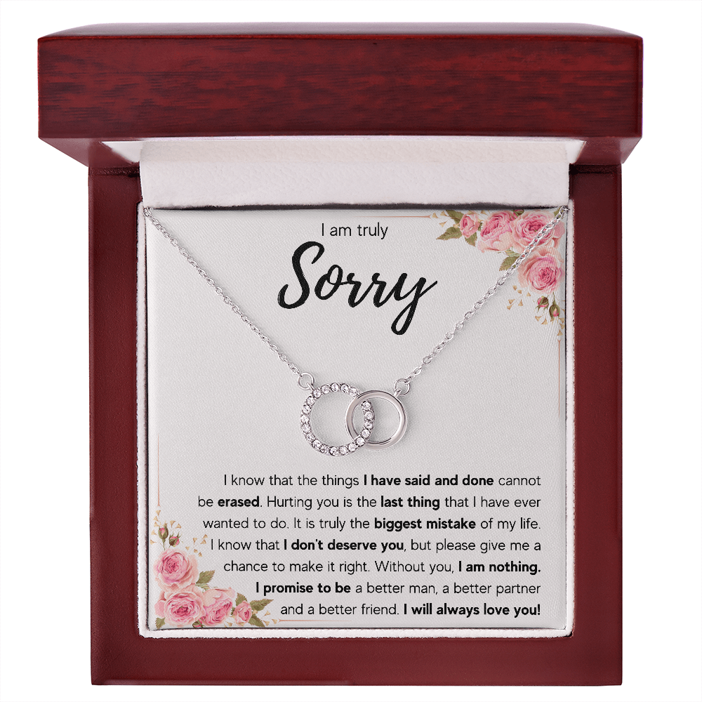 I'M SORRY MISTAKE PERFECT PAIR NECKLACE GIFT SET