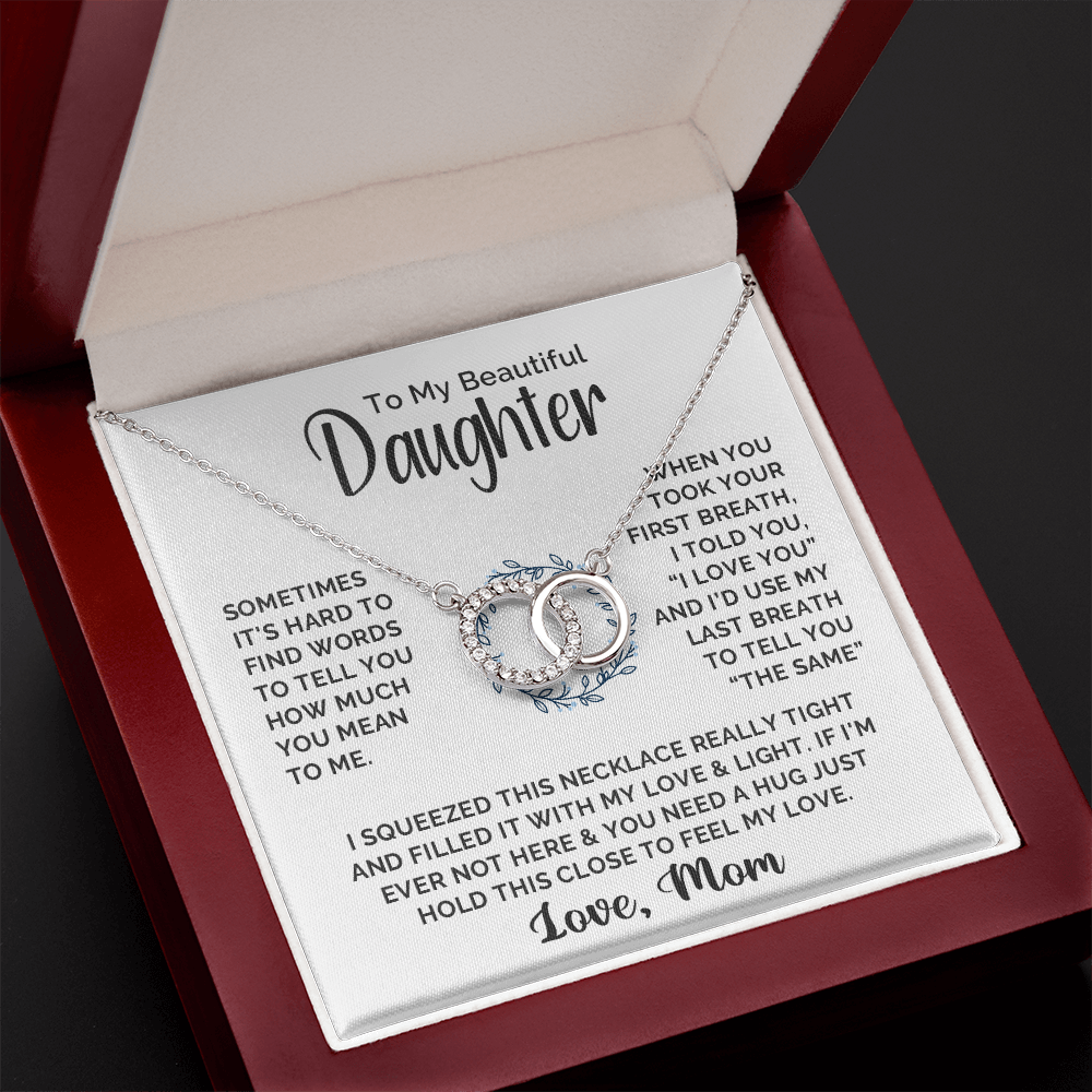 [ALMOST GONE] First Breath - Daughter Perfect Pair Necklace