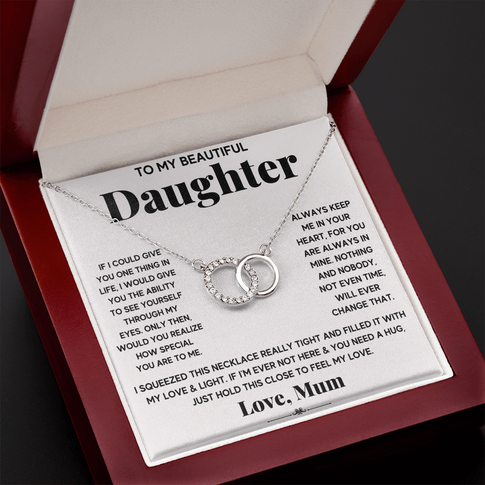 [ALMOST GONE] My Heart - Daughter Perfect Pair Necklace