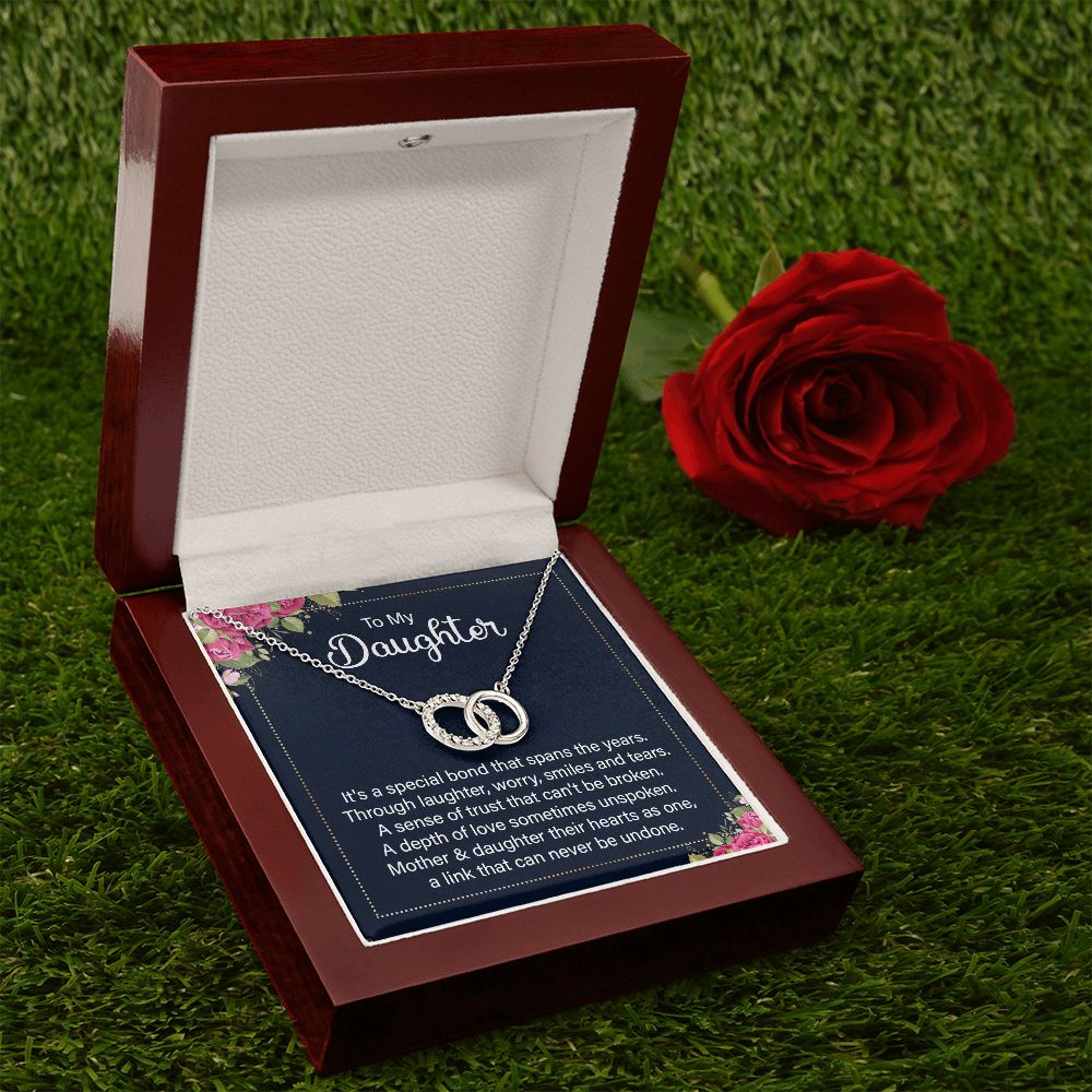 TO MY DAUGHTER "BOND" PERFECT PAIR NECKLACE GIFT SET