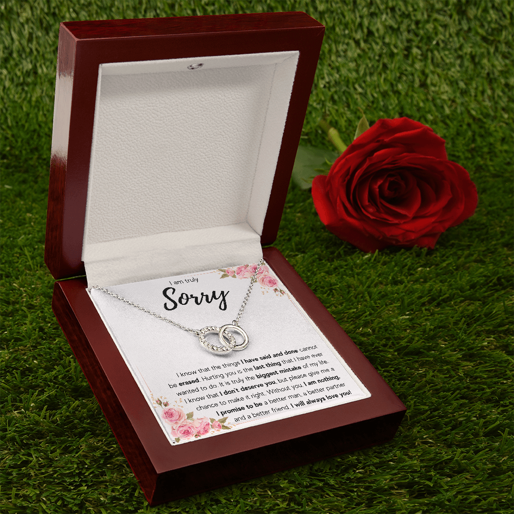 I'M SORRY MISTAKE PERFECT PAIR NECKLACE GIFT SET