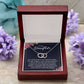 TO MY DAUGHTER "BOND" PERFECT PAIR NECKLACE GIFT SET