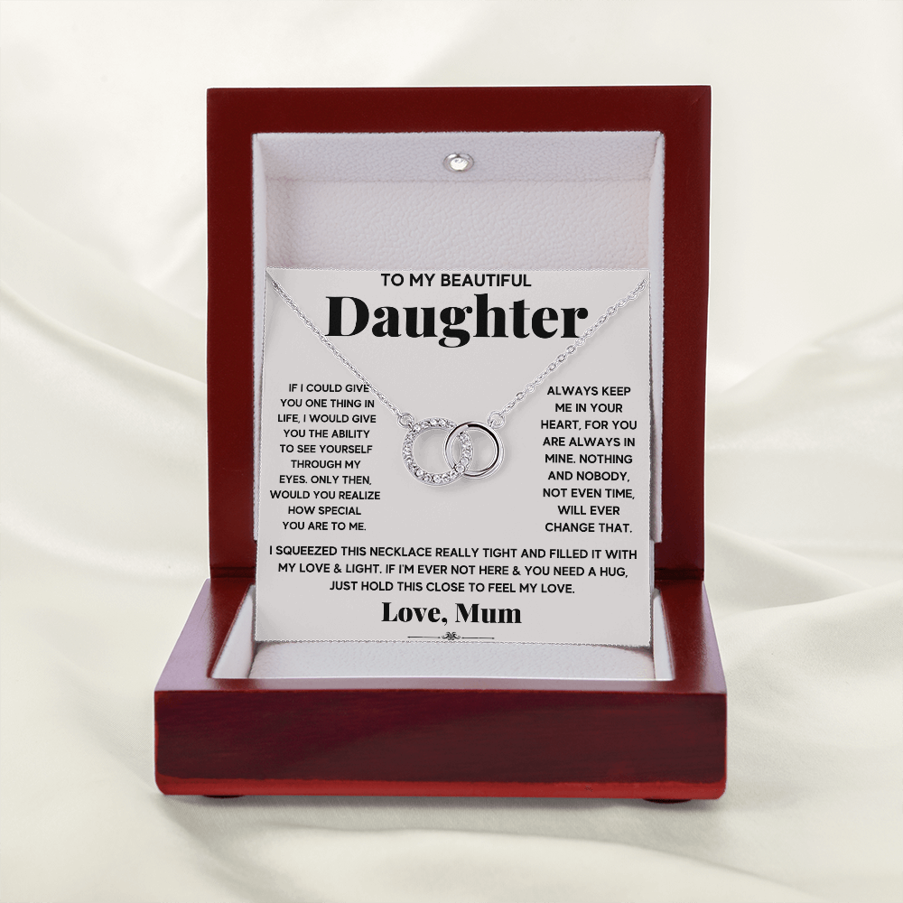 [ALMOST GONE] My Heart - Daughter Perfect Pair Necklace