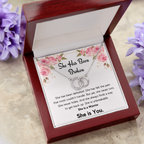 ENCOURAGEMENT SHE IS YOU PERFECT PAIR NECKLACE GIFT SET