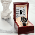 TO MY DAD LITTLE GIRL OPENWORK WATCH GIFT SET