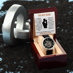 TO MY DAD LITTLE GIRL OPENWORK WATCH GIFT SET