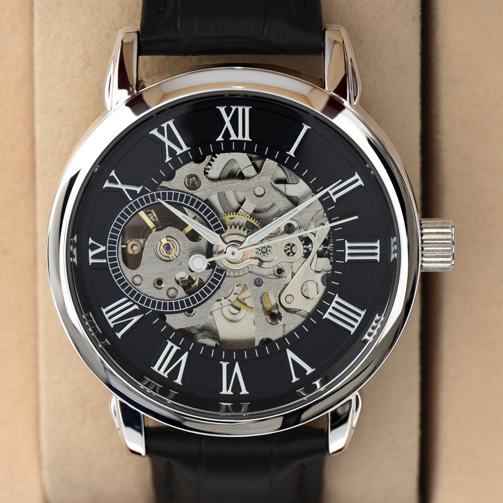 Dad - Son - For All The Words That Go Unsaid - Openwork Watch